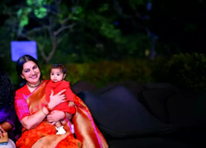 Bhavana Ramanna's First Public Outing with Daughter at Bangalore Event