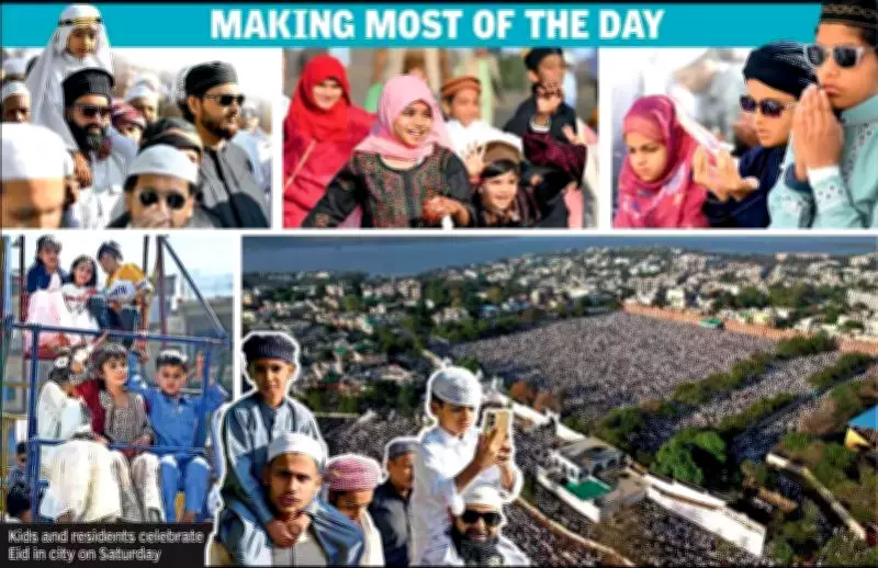 Bhopal Celebrates Eid-ul-Fitr with Prayers, Family Visits, and Festive Joy
