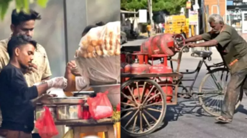 Bhopal Street Food Crisis: Pani Puri Vendors Struggle Amid Gas Cylinder Shortage