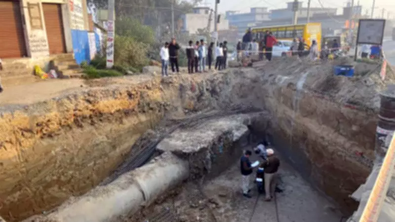 Biker Dies After Falling into 20-Foot Trench Near Jalandhar Village