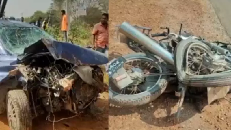 Biker Killed in Devanahalli Road Accident, Car Driver Flees Scene