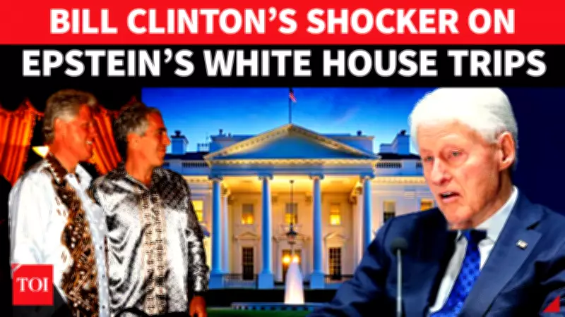 Bill Clinton Grilled on Epstein's 17 White House Trips, Denies Island Visits
