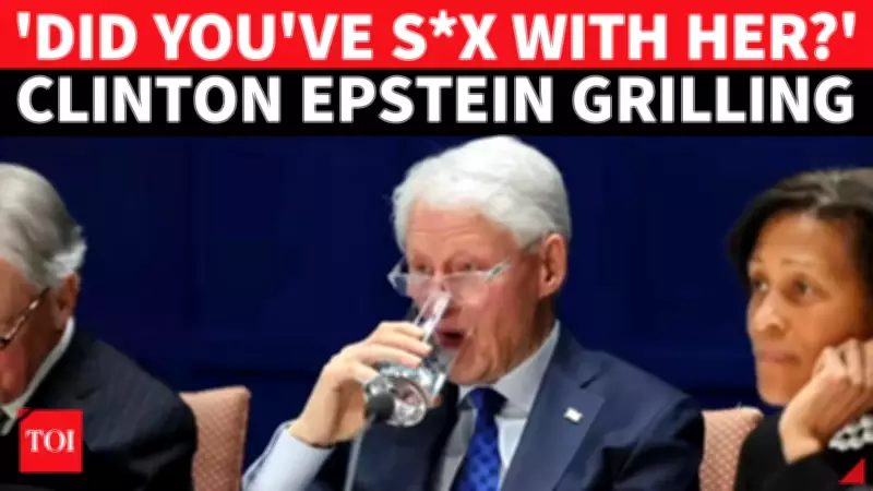 Bill Clinton Grilled Over Epstein Ties in Historic Congressional Deposition
