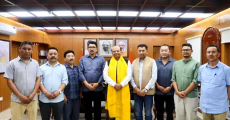 BJP Delegation Meets Newly Appointed Ladakh LG VK Saxena to Discuss Regional Development