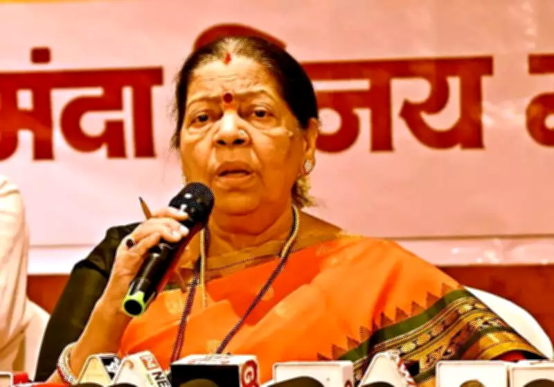 BJP MLA Manda Mhatre Hospitalised After Mild Cardiac Arrest in Navi Mumbai