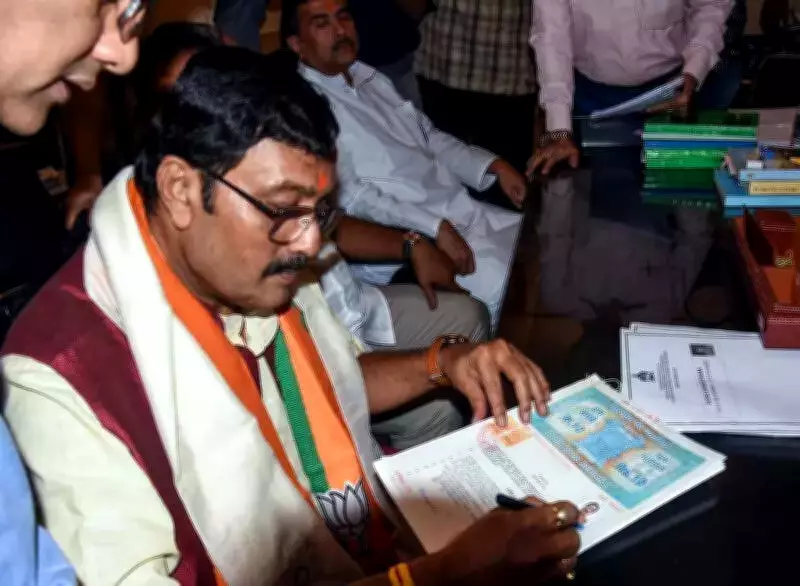 BJP's Rahul Sinha Files Rajya Sabha Nomination Amid Procedural Delays in Kolkata