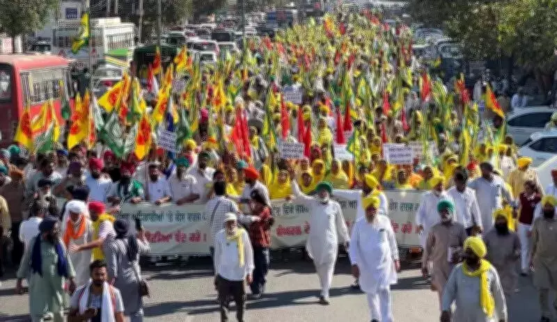 BKU (Ekta Ugrahan) Leads Protest in Bathinda Over Police Action, Demands Justice