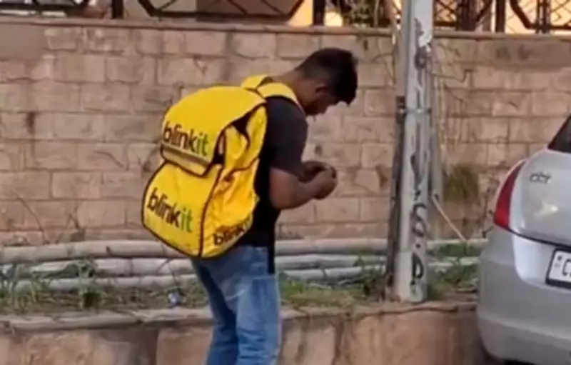Blinkit Delivery Worker's Frozen Viral Video: What Chandigarh Must Watch For