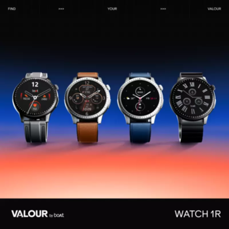 Boat Launches Valour Watch 1R: Affordable Smartwatch for Fitness Enthusiasts