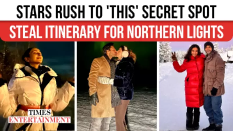 Bollywood's Secret Northern Lights Getaway: Celeb Itinerary Revealed