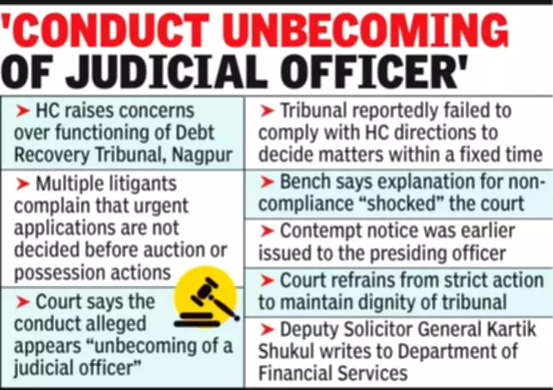 Bombay High Court Expresses Grave Concern Over Debt Recovery Tribunal Functioning