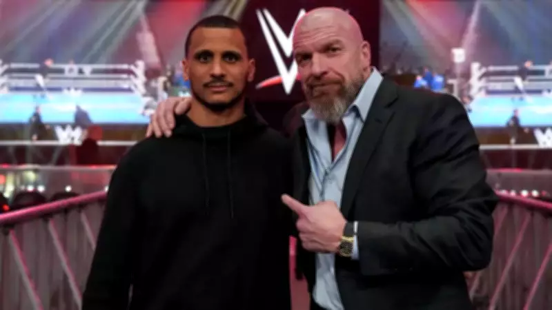 Boston Celtics Coach Joe Mazzulla Receives Custom WWE Championship Belt from Triple H