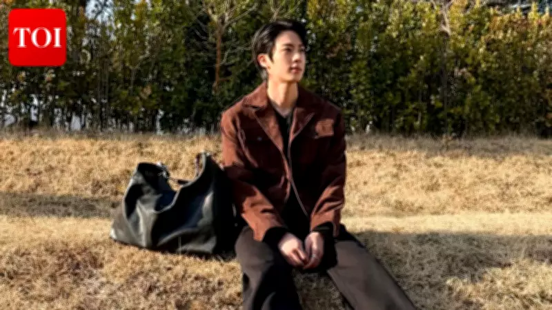 BTS's Jin Stuns with Spring Photos as Band Prepares for New Album