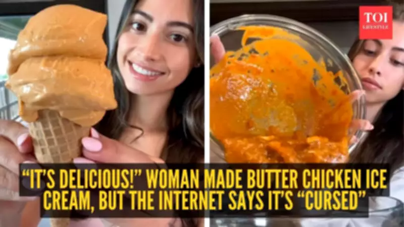 Butter Chicken Ice Cream Goes Viral: A Bold Culinary Experiment Sparks Debate