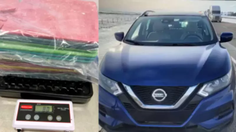 Calgary Residents Arrested with 8kg Fentanyl in Saskatchewan Traffic Stop