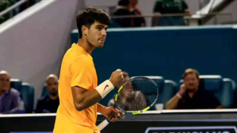 Carlos Alcaraz Advances at Miami Open with Dominant Win Over Joao Fonseca