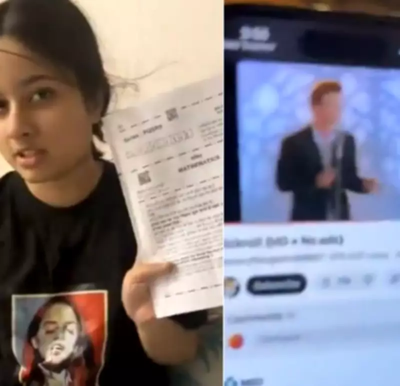 CBSE Class 12 Maths Paper QR Code Glitch Redirects to YouTube Music Video