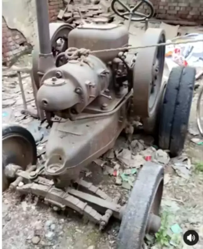 Century-Old Rusted Tractor in Punjab Sells for Rs 1.25 Crore to US Buyer