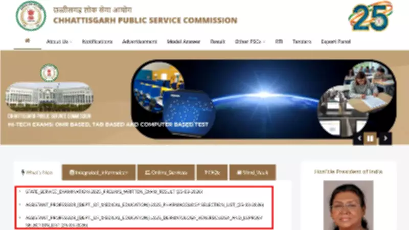 CGPSC SSE Pre Result 2025 Declared: 3,921 Candidates Shortlisted for Mains