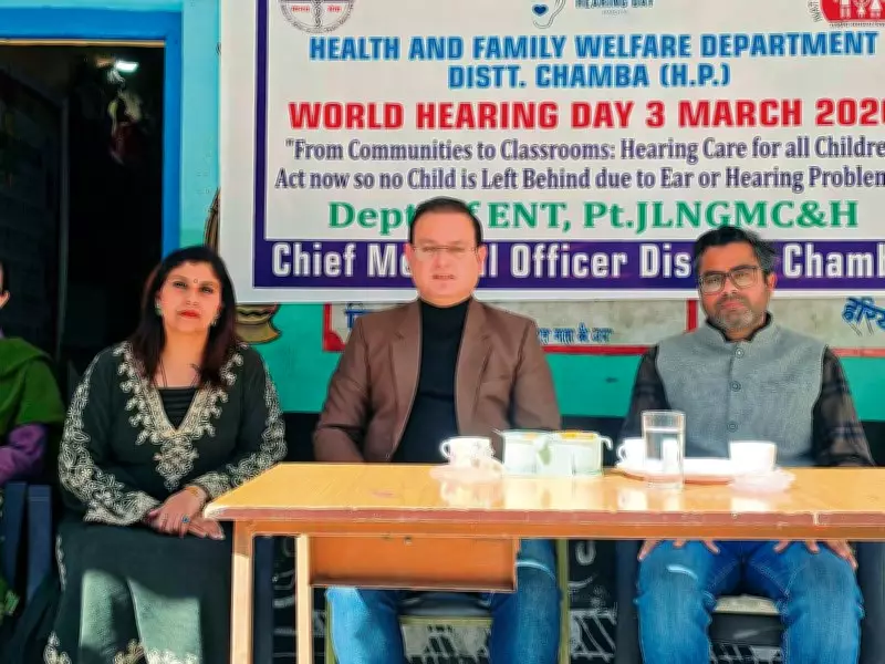 Chamba Hosts Awareness Camp on World Hearing Day to Promote Ear Health