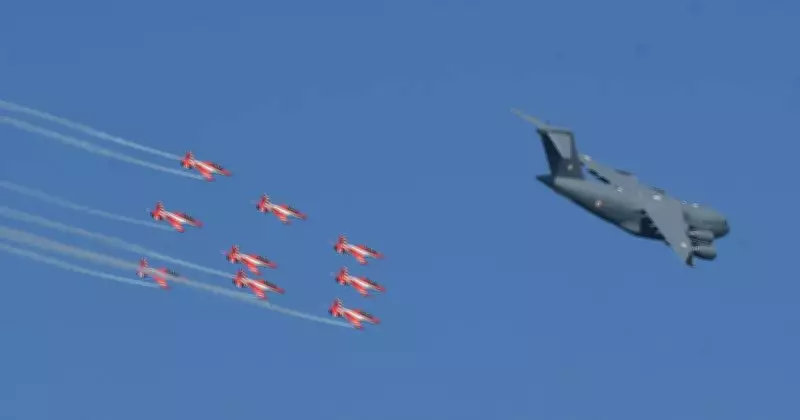 Chandigarh Hosts Spectacular IAF Aerobatic Air Show This Weekend