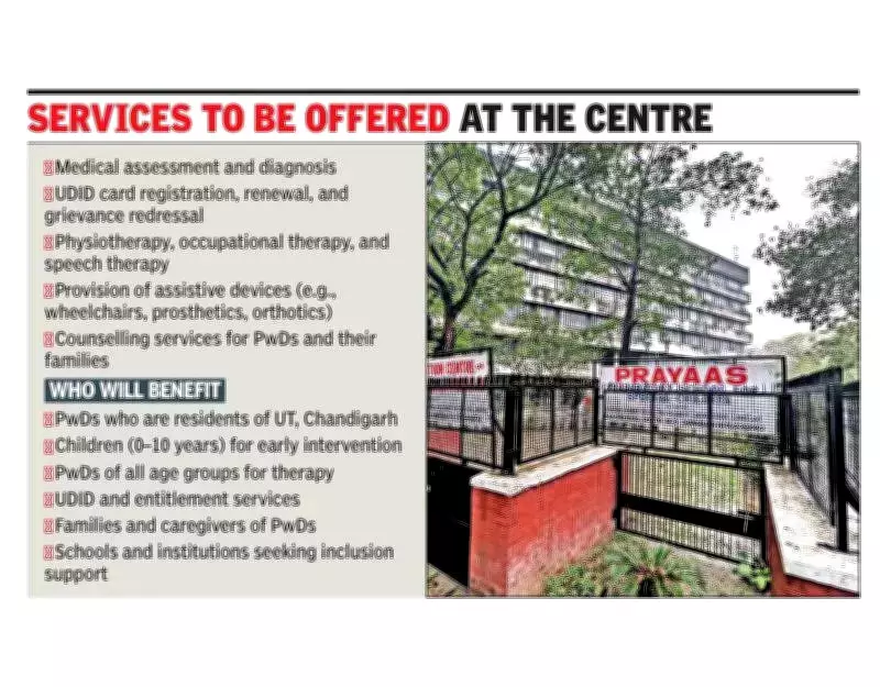 Chandigarh to Launch First District Disability Rehabilitation Centre for Comprehensive Support