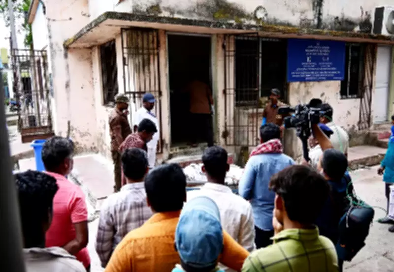 Chaos and Grief at SCB Medical Mortuary After Tragic Fire Claims 12 Lives