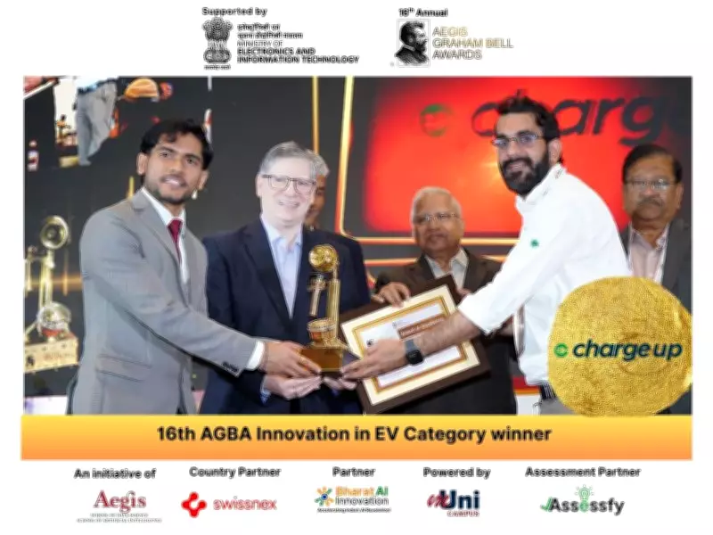 Chargeup Wins Aegis Graham Bell Award for AI-Driven EV Innovation
