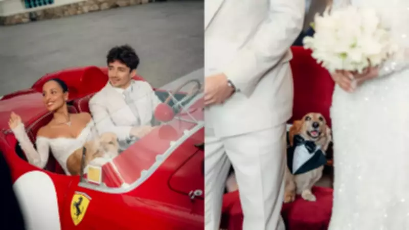 Charles Leclerc Shares Intimate Wedding Videos and Photos with Alexandra