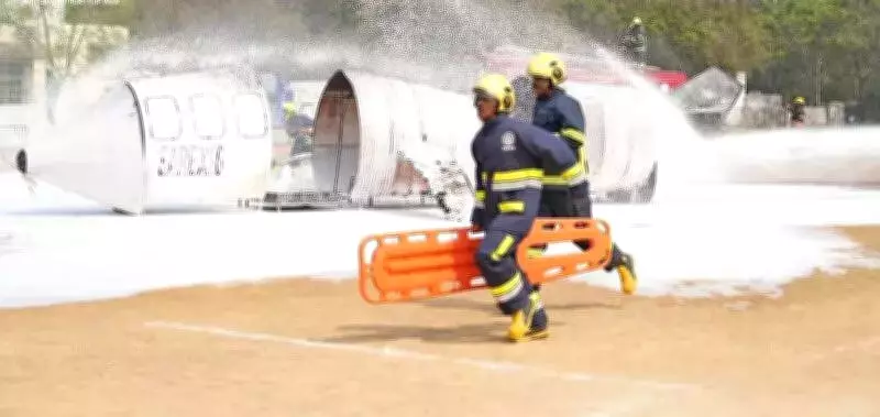 Chennai Airport Conducts Full-Scale Mock Crash Drill to Test Emergency Response