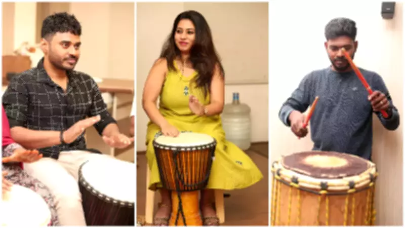 Chennai Residents Experience Healing Power of African Drumming at Community Workshop
