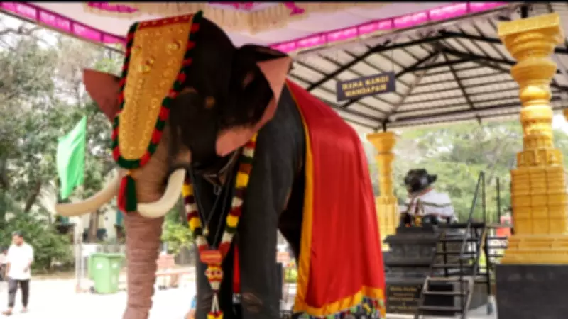 Chennai Temple Embraces Robotic Elephant Airavatham to End Animal Use in Rituals