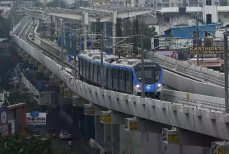 Chennai's Key Rail Links Face Delays: MRTS Extension and Metro Phase 2 Stretch Postponed