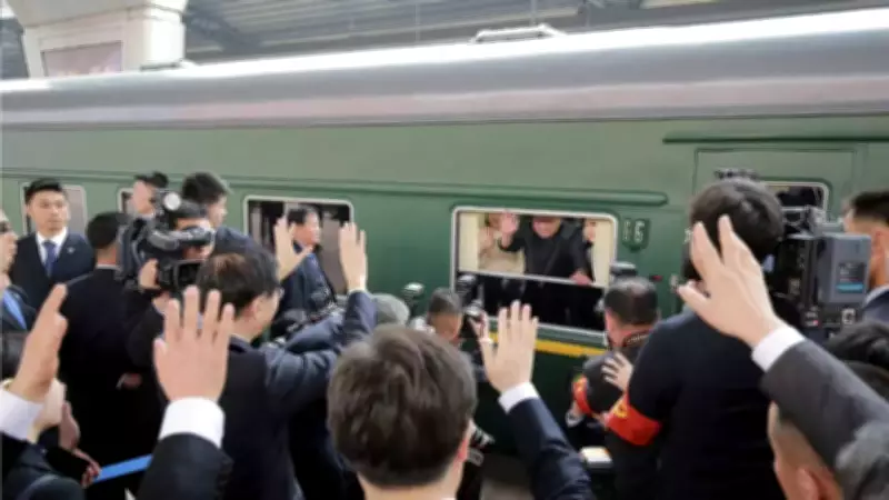 China-North Korea Passenger Train Services Resume After Six-Year Pandemic Hiatus