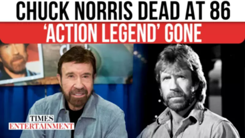 Chuck Norris Dies at 86: Sudden Illness Ends Legendary Actor's Unstoppable Legacy