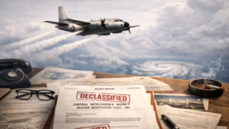 CIA's Declassified Weather Control Documents Fuel Modern Chemtrail Conspiracy Theories