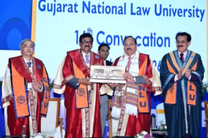 CJI Invokes Upanishad at GNLU Convocation, Stresses Truth and Dharma for Lawyers