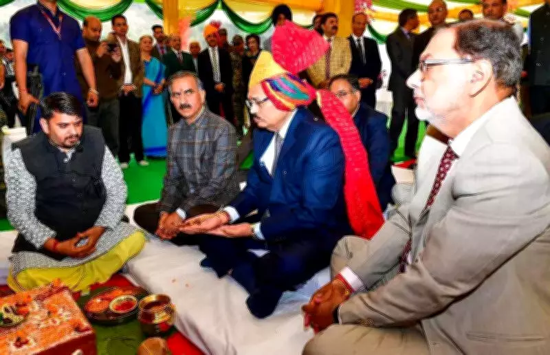 CJI Lays Foundation for Rs 152 Crore Mandi Court Complex in Himachal Pradesh