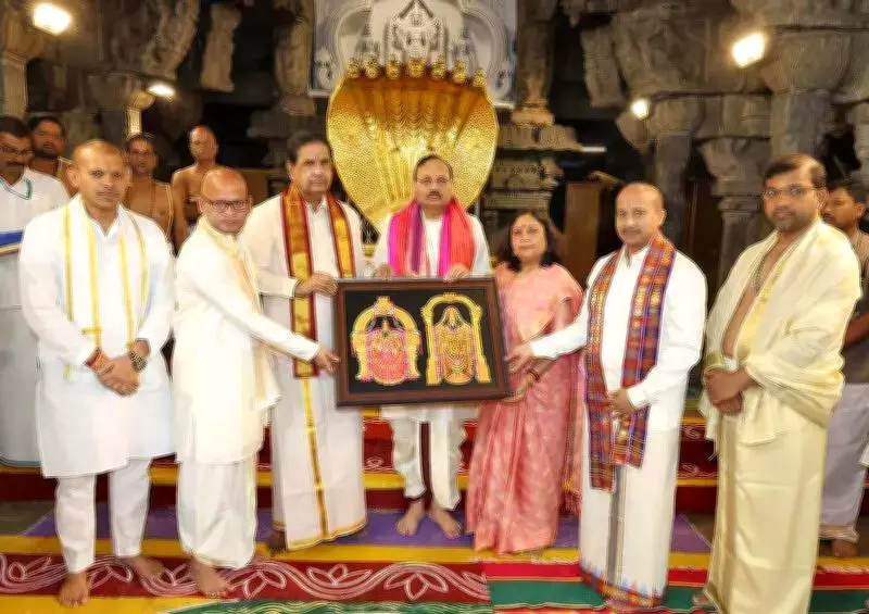 CJI Surya Kant Leads Judges in Devotional Visit to Tirumala's Venkateswara Temple