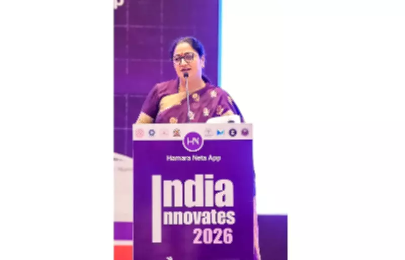 CM Rekha Gupta Inspires Youth at 'India Innovates 2026' Hackathon Event