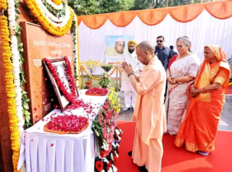 CM Yogi Honors Govind Ballabh Pant, Credits Him for UP's Development Foundation