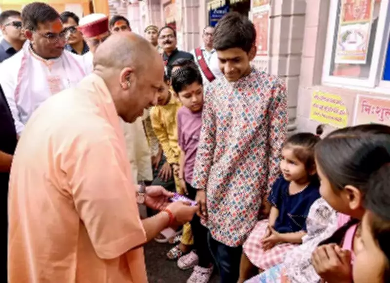 CM Yogi Reviews Chaitra Navratri Fair Arrangements in Mirzapur, Issues Directives