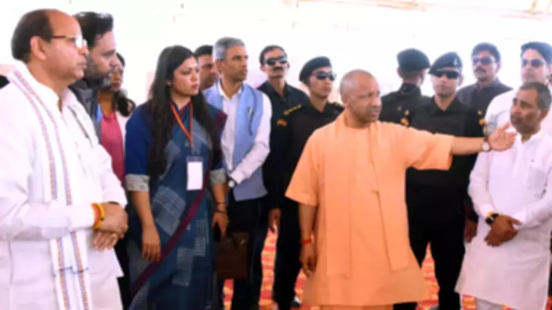 CM Yogi Reviews Noida Airport Prep for PM Modi's March 28 Inauguration