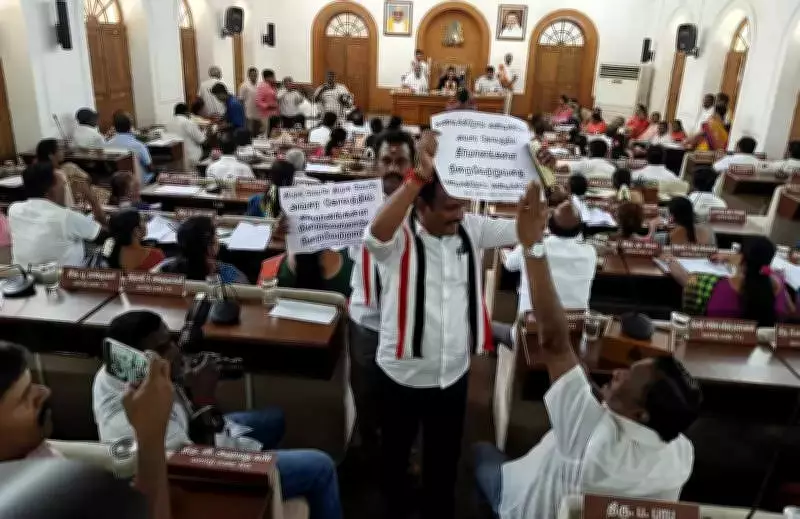 Coimbatore AIADMK Walks Out Over Rs6.7 Crore Park Maintenance Allocation