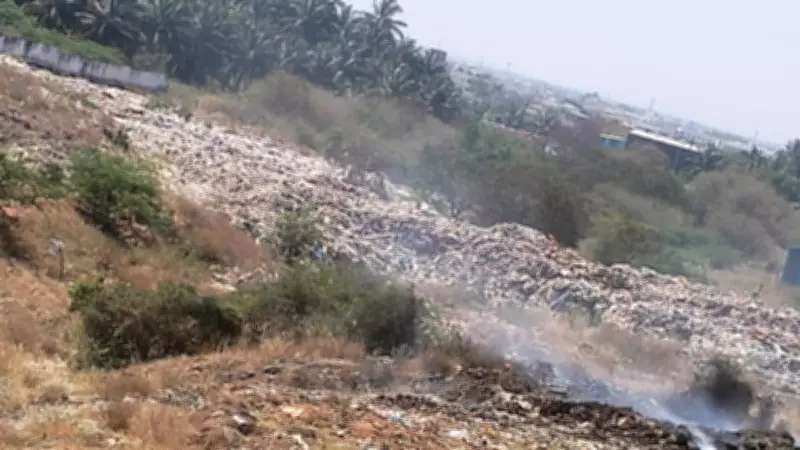 Coimbatore Residents Protest Illegal Garbage Dumping in Waterway, Demand Action