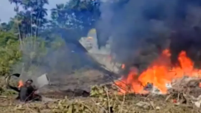 Colombian Air Force Plane Crash Death Toll Rises to 66, Dozens Injured