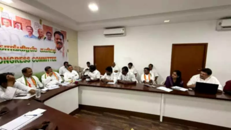 Congress and DMK Begin Hectic Seat-Sharing Talks for Puducherry Assembly Polls