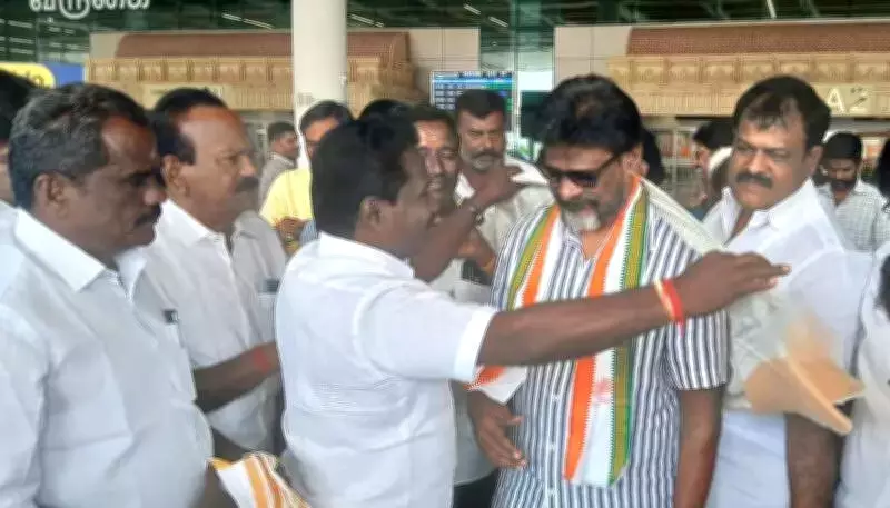 Congress MP Christopher Manickam Vows to Champion Tamil Nadu's Demands in Delhi