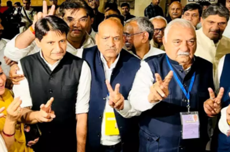 Congress Secures Rajya Sabha Seat in Haryana Amid Vote Theft Claims and Defections