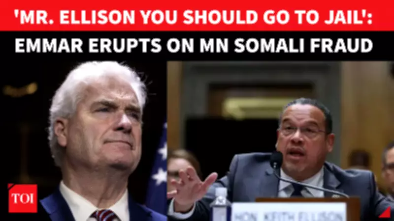 Congressman Tom Emmar Demands Minnesota AG Ellison's Imprisonment Over Somali Fraud Scandal